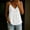 White, variant on BUIGTTKLOP Cotton Linen Camisole Tops for Women Summer Sleeveless Spaghetti Strap Tank Tops V Neck Loose Fitted Camis