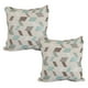 thumbnail image 1 of Cojin Decorativo Cuadrado grande Set de 2 Magic Turquesa, 1 of 4