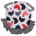 thumbnail image 1 of LYUMO Saddle For Chicken Hen,Wing Back Protector For Poultry,Chicken Saddle Standard Chicken Saddle Hen Apron Feather Fixer Wing Back Protector For Poultry, 1 of 8