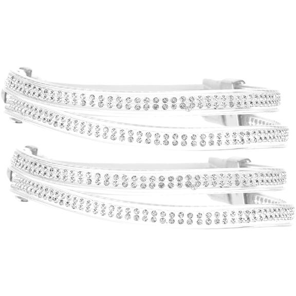 unbranded  Anti-drop Shoelaces Locking High Heels Shoes for Women Woman Silver