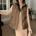 thumbnail image 2 of Vedolay Parka Jackets Coat for Women Loose Fall Coat for Women 2023 Jacket Coffee,XL, 2 of 5