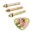 thumbnail image 4 of LAFGUR Safety Rope Expansion Screw Eye Plate Hook Bracket Set Steel Anchor Home Fire Escape Fastening Device,Expansion Screws Bracket,Safety Rope Hook With Screws, 4 of 8
