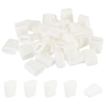 thumbnail image 1 of Uxcell Kitchen Sink Rack Feet, 30 Pack Rubber Rack Bottom Protective Replacement Feet Wire Bumpers Protector, White, 1 of 6