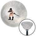 thumbnail image 1 of Sexy Ninja Clear Retro Metal Flake Shift Knob with M16 x 1.5 Insert Shifter Auto, 1 of 1