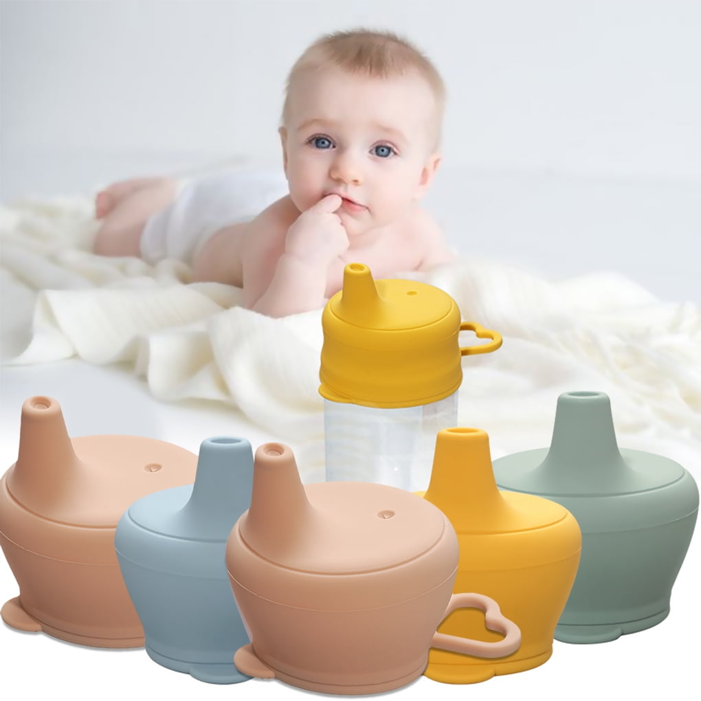 Cup Silicone Training Baby Cups Sippy Toddler Water Mug Drinking Infants Infant Feeding Kid Learning Self Snack Food, Size: 3.94 x 3.15 x 2.76