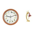 thumbnail image 5 of Wall Clock Singing Bird Ballet Dancer Resin Material Home Decor for Kitchen Office Desk, 5 of 8