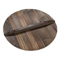 thumbnail image 6 of Bruntmor 14 Inch Wooden Wok Lid Round Natural Wooden Lid For 14" Cast Iron Wok, 6 of 6