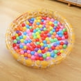 thumbnail image 4 of Bamboohart Piscine Gonflable à 2 Anneaux de 90 Cm/35,43 Po pour l'Intérieur, Fosse à Balles Océan, Piscine de Rangement pour Jouets, Parfaite pour une Utilisation Intérieure, Matériau PVC durable, 4 of 5