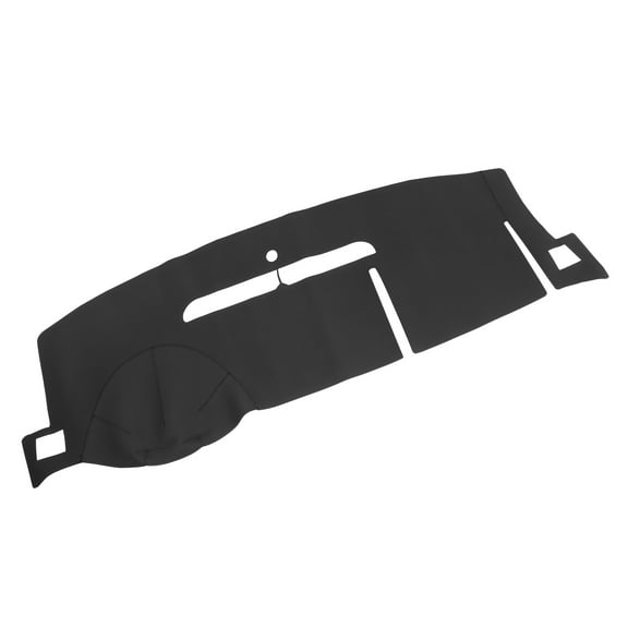 Unique Bargains Automobile Dashboard Cover Non-Slip Mat Carpet Replacement Faux Leather for GMC Sierra 1500 2007-2014