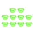 thumbnail image 2 of Collares de beno, cuello de jardín de forma fácil de usar protector 10pcs fuerte adaptabiliDad verde transparente para Uso Comercial doméstico, 2 of 7