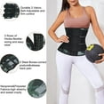 thumbnail image 3 of Eleady Women Waist Trainer Belt Tummy Control Workout Waist Cincher Sauna Sweat Girdle Sport Waist Trimmer Slim Belly Band(Multi-color 3X-Large), 3 of 8