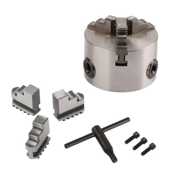 Jaw Self Centering Chuck,3inch SANOU K11‑80 3‑Jaw Lathe Chuck Self Centering Lathe Chuck Highly
