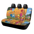 thumbnail image 1 of Rolie Polie Olie-theme Car Rear Seat Covers Back Elastic Flexible Car Seat Covers Decorative Fits Most Cars 120x59x76cm, 1 of 6