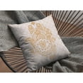 thumbnail image 2 of Amrita Sen Designs Amrita Sen Hamsa Hand Faux Suede Throw Pillow 20" x 20", 2 of 5