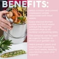 thumbnail image 4 of EPICA Countertop Compost Bin Kitchen | 1.3 Gallon | Odorless Composting Bin with Carbon Filters | Indoor Compost Bin with Lid | Stainless Steel Kitchen Composter for Food Scraps & Waste Recycling, 4 of 8