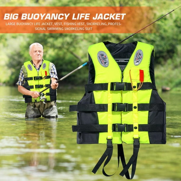 Natación al aire libre Skiing Skiing Chaleco Survival Life Chalecas con silbato Hugtrwg Para estrenar