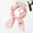 Pink, variant on Seductiva Neckerchief for Women Small Scarf Retro Small Silk Scarf Scarf Decoration Simpled Wind Small Scarf Seadscarf Women 70*70CM Polyester Scarf 1PC