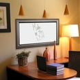thumbnail image 2 of American Made Rayne Antique Whiteboard-Finish:Silver/Black,Shape:Rectangle, 2 of 4