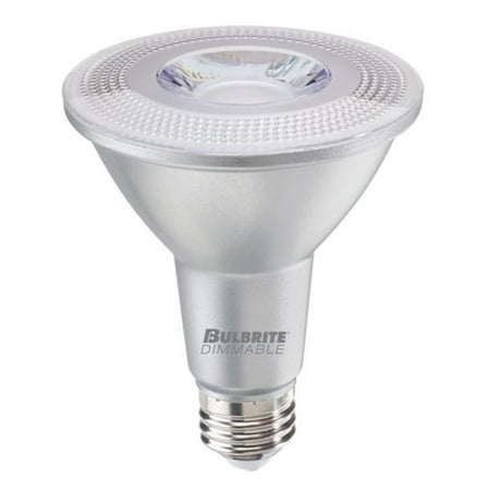 

Bulbrite Pack of (6) 10 Watt Dimmable Flood PAR30LN Medium (E26) LED Bulb - 800 Lumens 3000K and 80 CRI