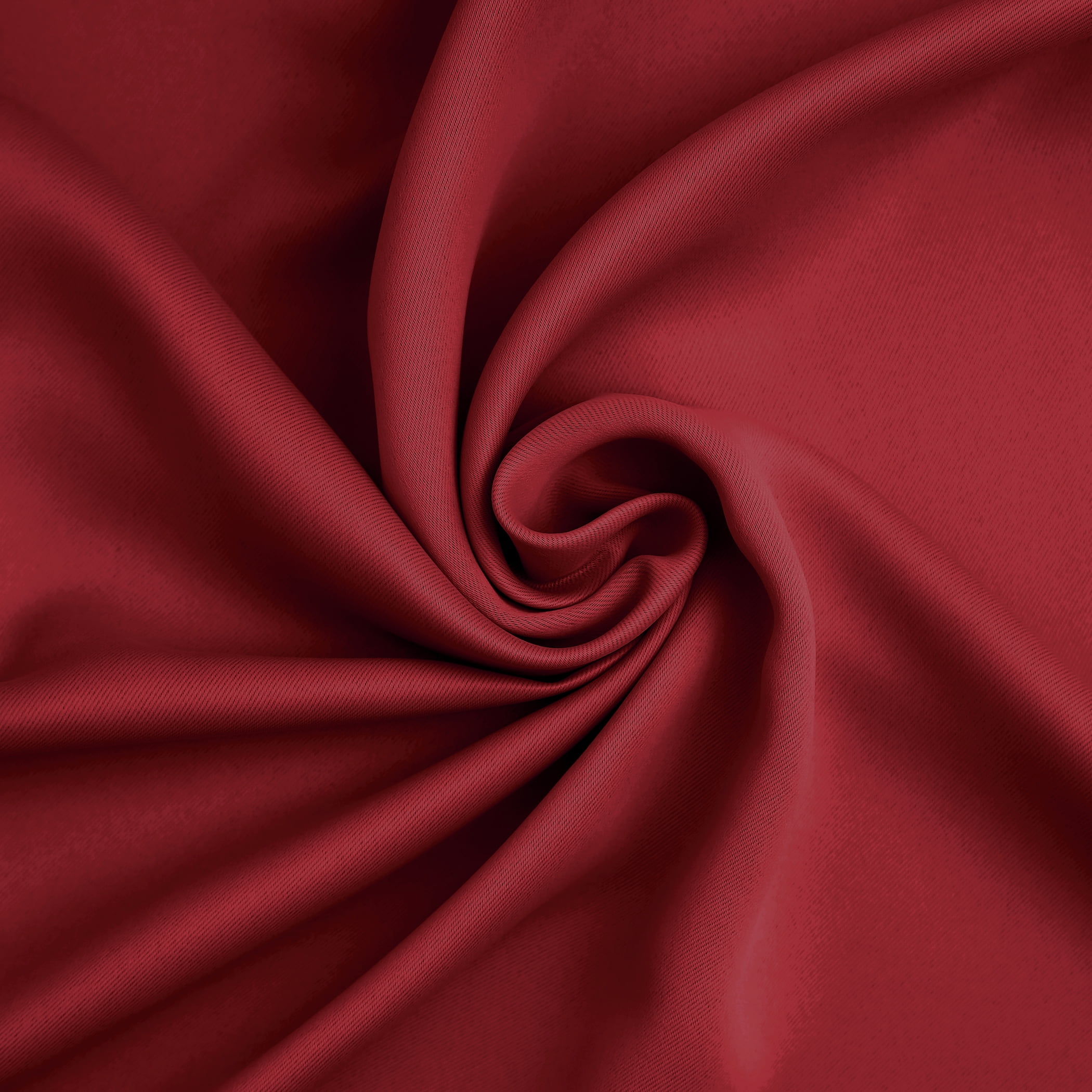 Mainstays Blackout Grommet Single Curtain Panel, 1 Panel, Red, 40"W x 95"L