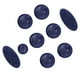 thumbnail image 3 of 9 piezas de incrustaciones de botones de llave de saxofón para saxofón alto tenor soprano Azul, 3 of 9