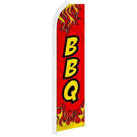 BBQ (Red) Super Flag