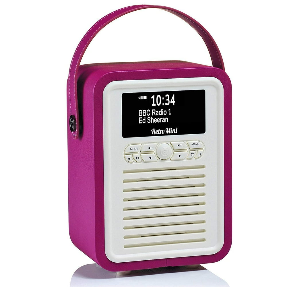 Retro Mini by VQ Radio & Bluetooth Speaker with AM/FM & HD Radio