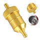 thumbnail image 3 of Filtro de combustible de gas de 8 mm Limpiador de gasolina de aleación de aluminio para moto (Oro) Tmvgtek Accesorios para autos y motos, 3 of 4