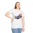 thumbnail image 3 of Car Graphic Unisex Cotto Softstyle Art Design with Hot Wheels Artwork Tee 4, 3 of 11