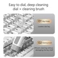 thumbnail image 1 of 6 in 1 Cleaner Kit Phone Earbuds Keyboard Cleaning Brush with Key Puller (White) Ndcxsfigh Para estrenar, 1 of 7