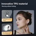 thumbnail image 4 of Earphone wireless, Hwkond Wireless Earbuds Mini Ear Buds Bluetooth Headphones 5.3 Bluetooth Headsets Light-Weight Earphones With Microphone & Charging Case Display, White, Up To 60% Off, 4 of 8