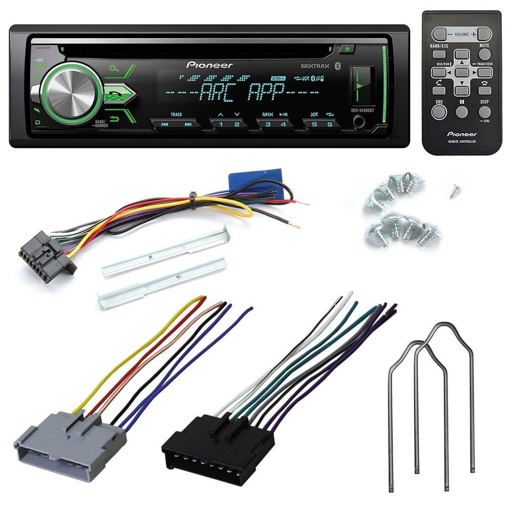 PIONEER DEHX4900BT CD RECEIVER AFTERMARKET CAR STEREO RADIO INSTALL