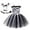 White, variant on Stylish Toddler Girls Sleeveless Animal Print Pageant Gown Evening Party Performance Dress Outfit Khaki 3-4 Years