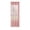 Pink, variant on Gray Embroidered Floral Semi-Sheer Curtains, Silver Shimmer Patterned Privacy Drapes, for Bedroom Living Room, 39.37×98.43in