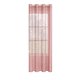 thumbnail image 2 of CaiYueKe Semi Sheer Curtains with Silver Embossed Pattern Modern Window Treatments for Living Room Bedroom Polyester Grommet Top Blackout Drapes Home Decor, 2 of 7