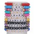 thumbnail image 2 of Womens Girls Taylor Swift Friendship Bracelet Taylor Eras Tour 1989 Reputation Inspired Bracelets Outfits Set Gifts, 2 of 5
