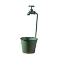 thumbnail image 2 of Maceta para grifo, macetero de metal, maceta decorativa, única, contenedor de plantas, decoración de jardín para jardín y patio trasero, 2 of 9