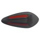 thumbnail image 3 of Car Antenna Cover Carbon Fiber Shark Fin Antenna Cover Trim for BMW, 3 of 5