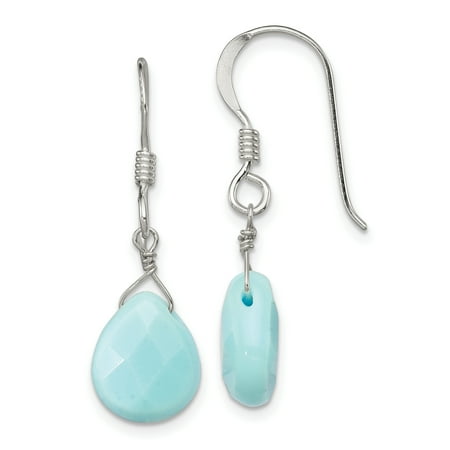 - 925 Sterling Silver Amazonite Drop Dangle Chandelier Earrings Gifts For Women For Her