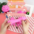 thumbnail image 5 of Squishy Pig Stress Squishy Piggie Squeeze Toy Anti-ansiedad Divertido Pink Pig Toy Rebound Ball Fidget Toy Amasar Sand Toy Pinch Stress Relieve Add Adhd Hel, 5 of 5