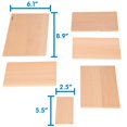thumbnail image 2 of TICKIT NATURAL ARCHITECT PANELS RECTANGLES, 2 of 3