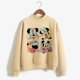 thumbnail image 1 of Sudaderas con capucha navideñas de cuello alto, sudadera de dibujos animados Kawaii de Minnie, Sudadera con capucha de Mickey Mouse de Disney, ropa para niña, sudaderas superiores, 1 of 5