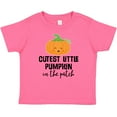 thumbnail image 3 of Inktastic Cutest Little Pumpkin in the Patch Halloween Boys or Girls Baby T-Shirt, 3 of 5