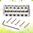 thumbnail image 2 of GA805 - Cordal de cenicero de 6 selletas para guitarra eléctrica (plateado), 2 of 7