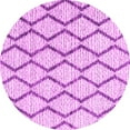 thumbnail image 1 of Ahgly Company Indoor Round Trellis Pink Modern Area Rugs, 4' Round, 1 of 4