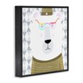 thumbnail image 2 of Stupell Industries Polar Bear in Jumper & Hat Animals Painting Black Framed Art Print Wall Art, 24 x 24, 2 of 7
