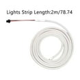 thumbnail image 3 of Coollooc Car Trunk LED Light Interior Accessories, Ambient Lighting Strip Bar Cigarette Lighter Plug Silicone Waterproof Universal and Easy Installation(2-meter,D), 3 of 8