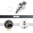 thumbnail image 5 of Unique Bargains Neutral Safety Switch Back-up Lamp Switch for Toyota 4Runner 1987 Metal Plastic Silver Tone Gray, 5 of 6