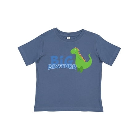 

Inktastic Big Brother Green Dinosaur Gift Toddler Boy Girl T-Shirt