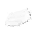 thumbnail image 2 of OULII Clear Acrylic Display Riser Shelf for Retail Store Rack with Durable Multi Layer Storage, 2 of 8